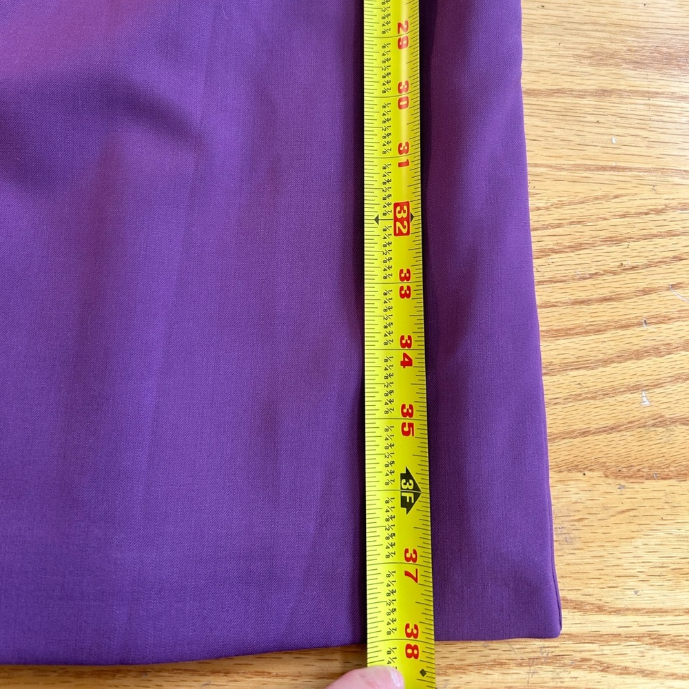 Boden Purple Dress with Pleated Neckline - Picture 9 of 10